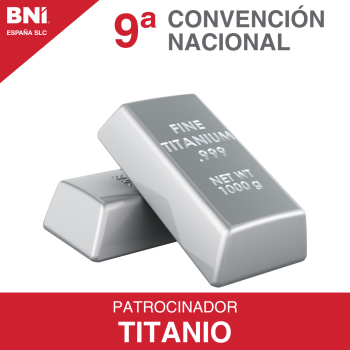 Patrocinador Titanio - 9ª Convención Nacional